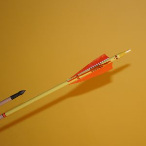 Orange and Yellow arrow
